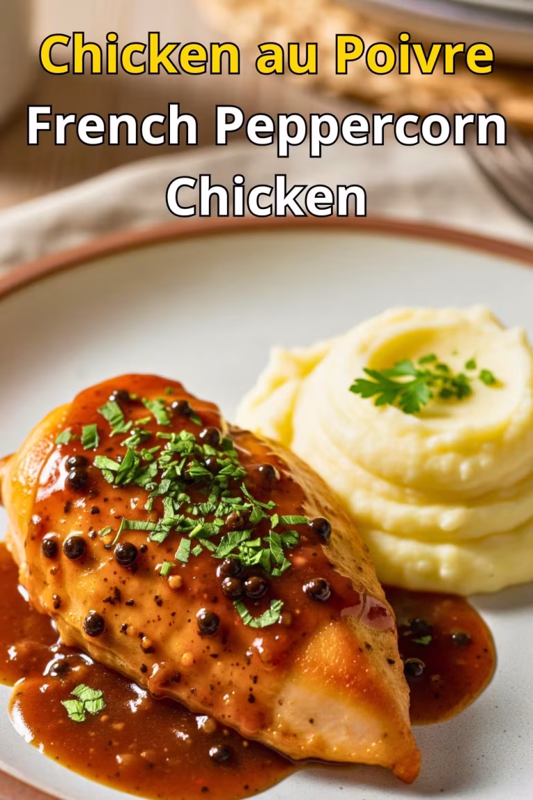 Chicken au Poivre