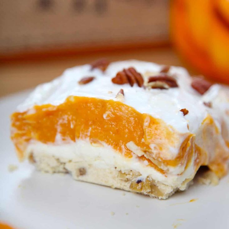 Image for Easy No-Bake Pumpkin Lasagna Layered Dessert