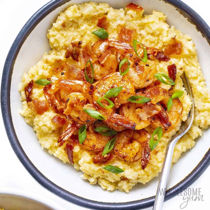Image for Cauliflower Grits And Shrimp