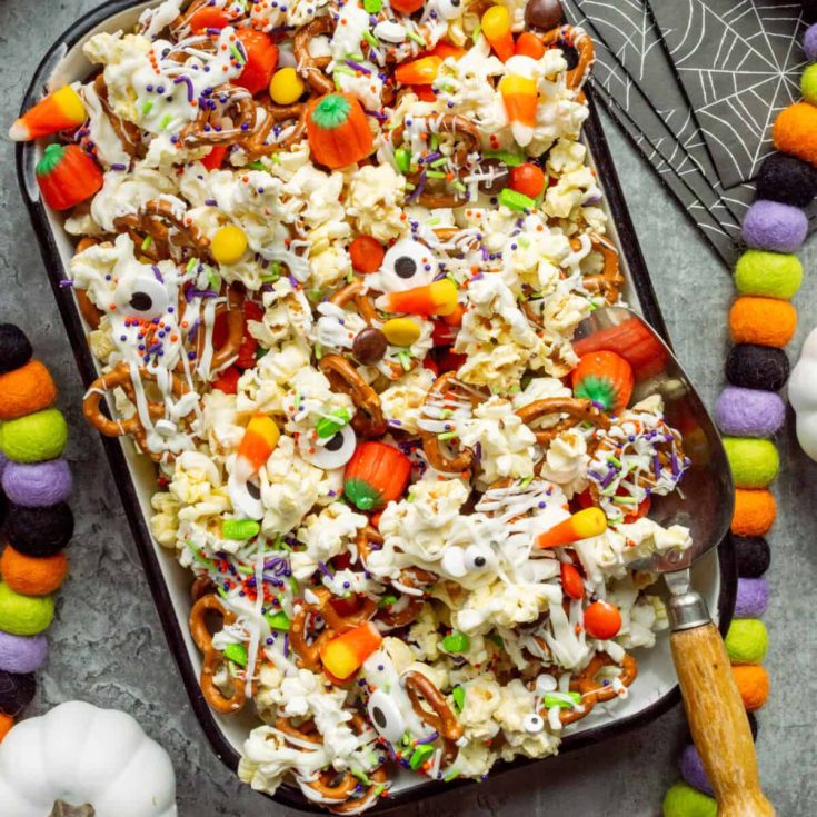 Image for Monster Munch (Easy Halloween Popcorn Snack Mix)