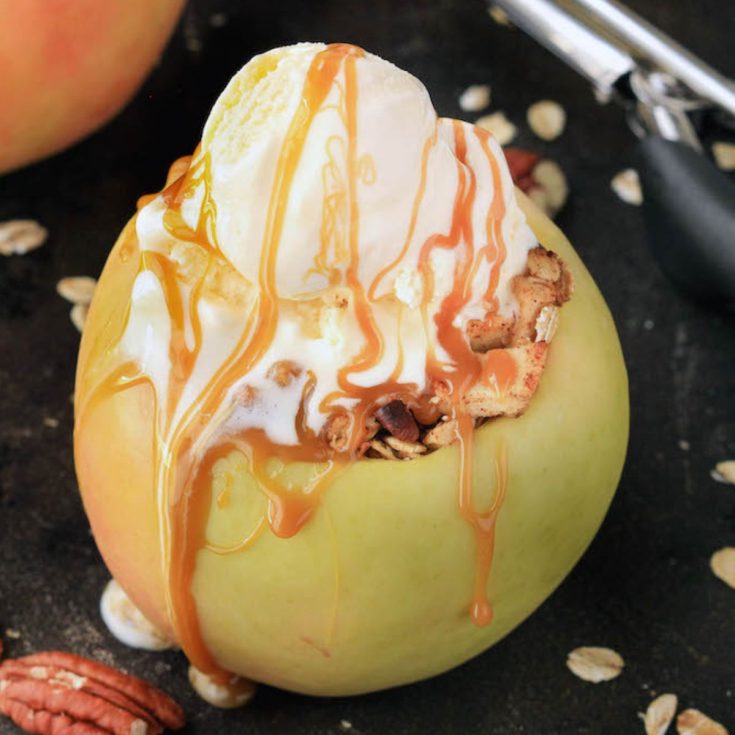 Image for Maple Pecan Baked Stuffed Apples