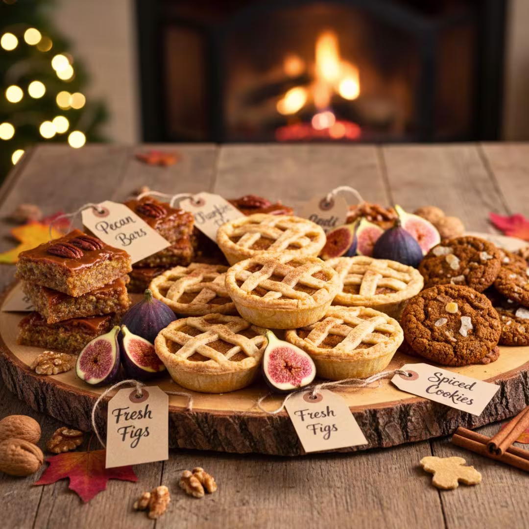 21 Best Thanksgiving Dessert Recipes (Easy, Classic & Crowd Favorites) 50 Rustic dessert board with pies and cookies