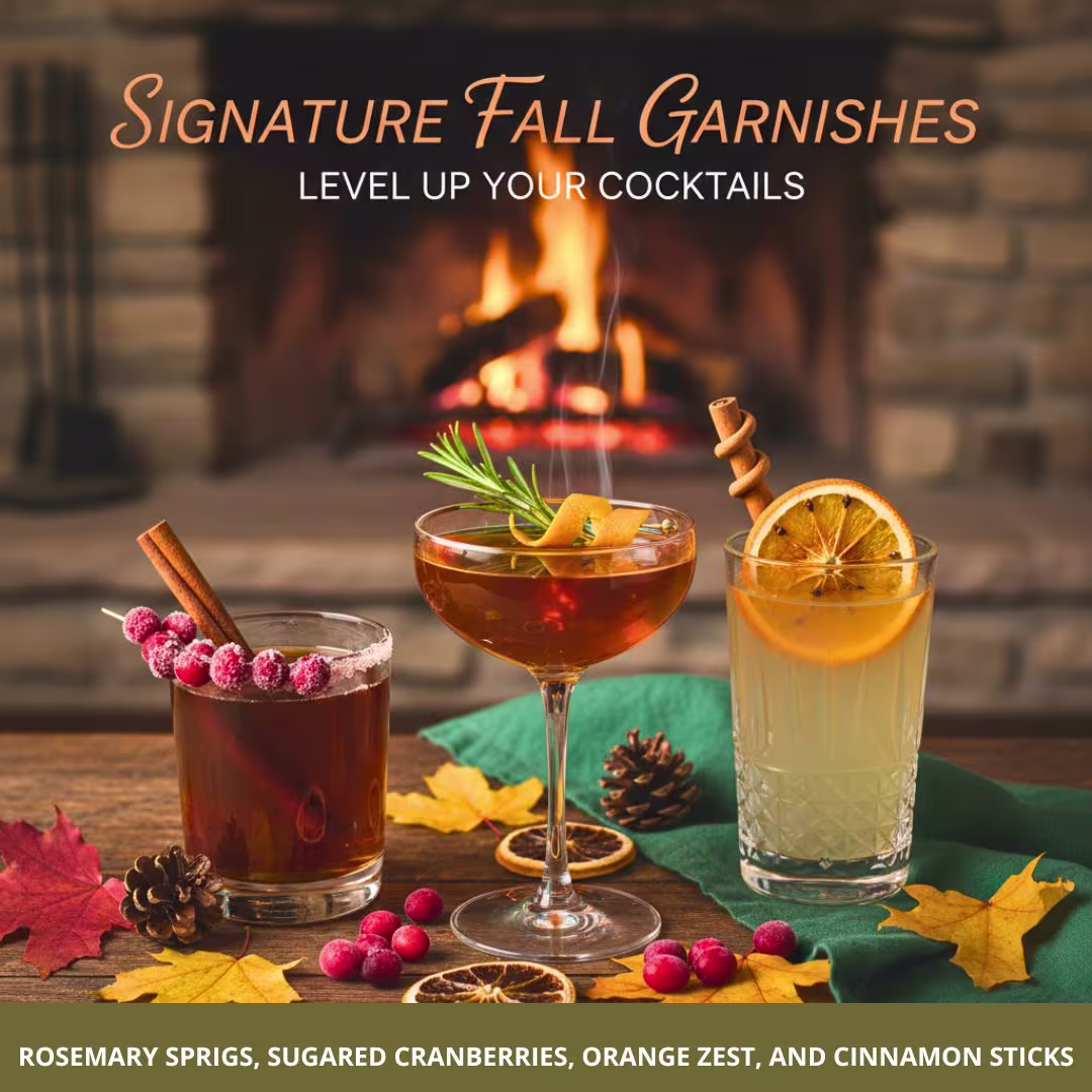 21 Thanksgiving Cocktails | Festive Fall Drinks to Impress Your Guests 53 Thanksgiving Cocktail Garnishes