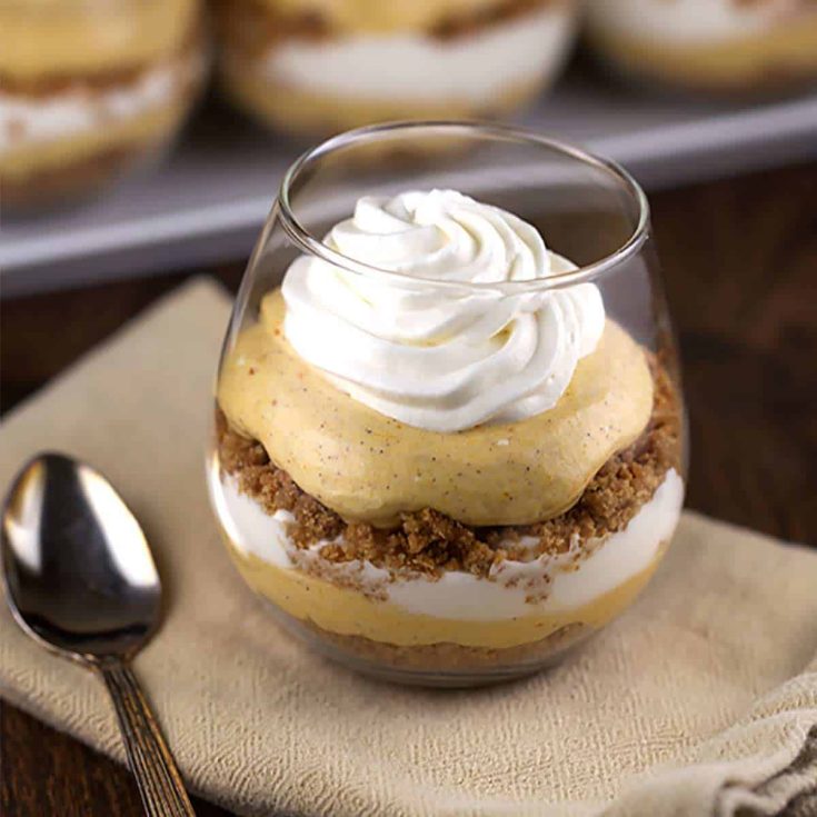 Image for No-Bake Pumpkin Cheesecake Cups