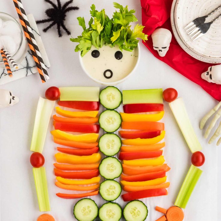 Image for Skeleton Veggie Tray