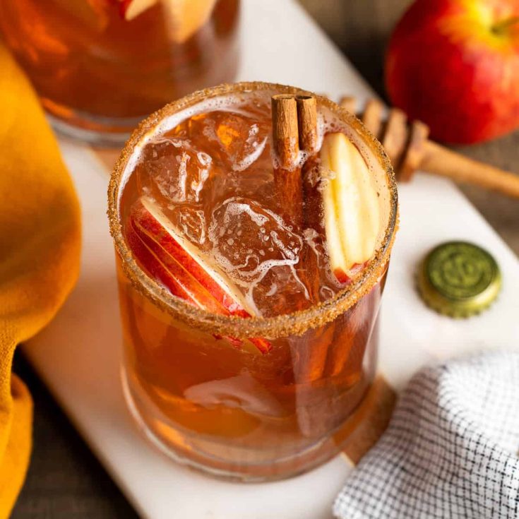 Image for Sparkling Apple Cider Mocktail