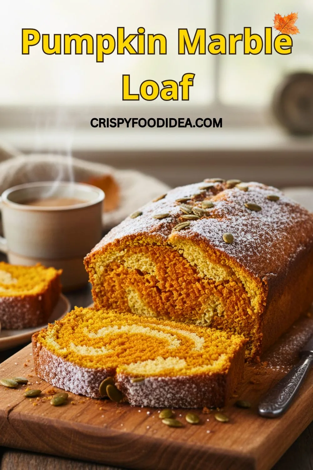 Pumpkin Marble Loaf Recipe