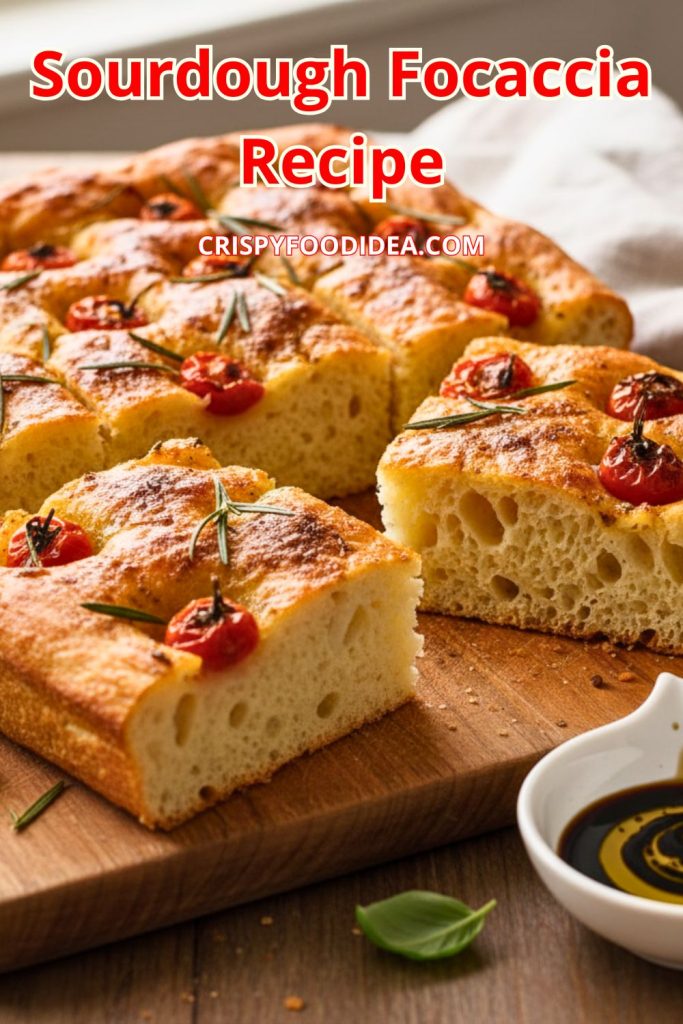 The BEST Sourdough Focaccia Recipe (No-Knead, Overnight, Super Airy!) 16 Sourdough Focaccia Recipe