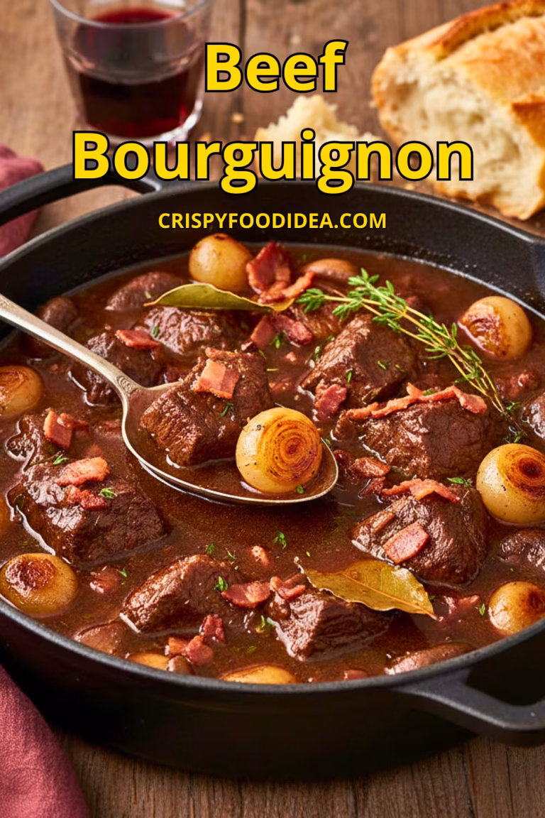 Classic Beef Bourguignon Recipe