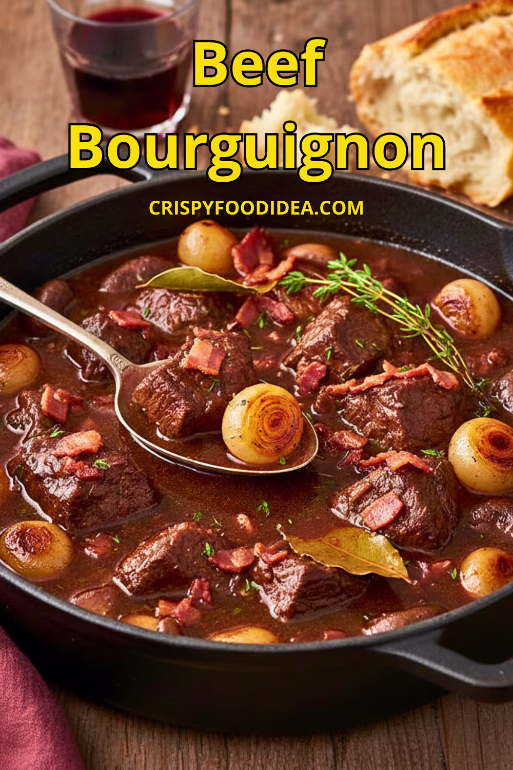 Classic Beef Bourguignon Recipe