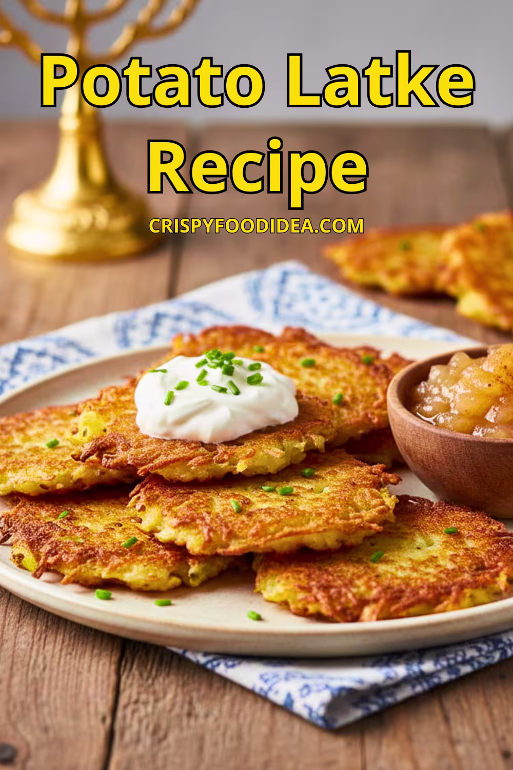 Crispy Potato Latke Recipe