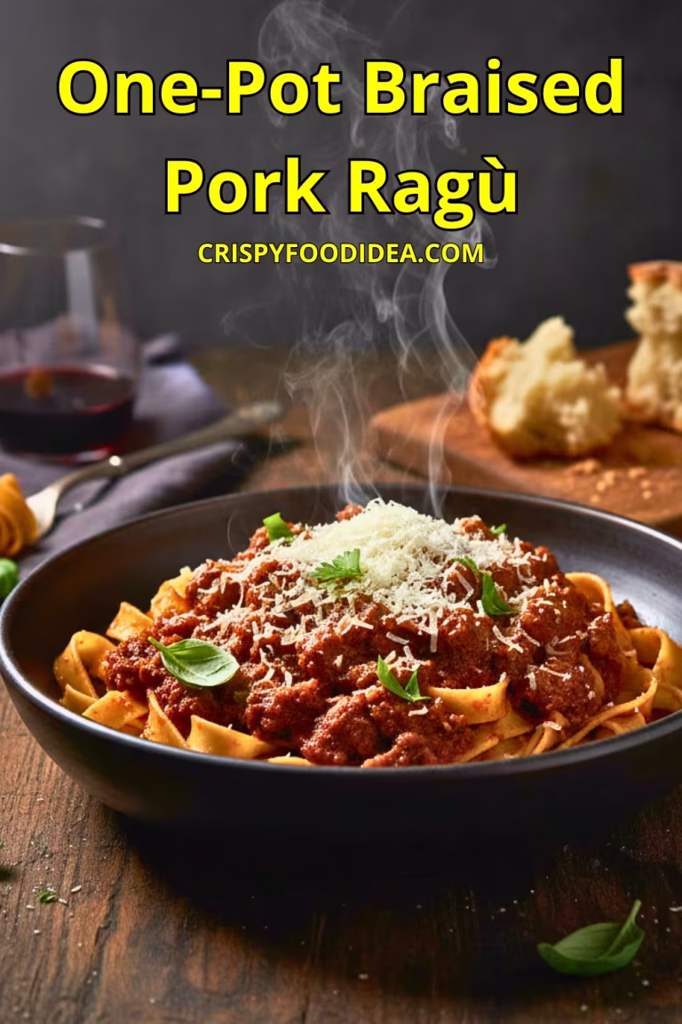 One-Pot Braised Pork Ragù Recipe
