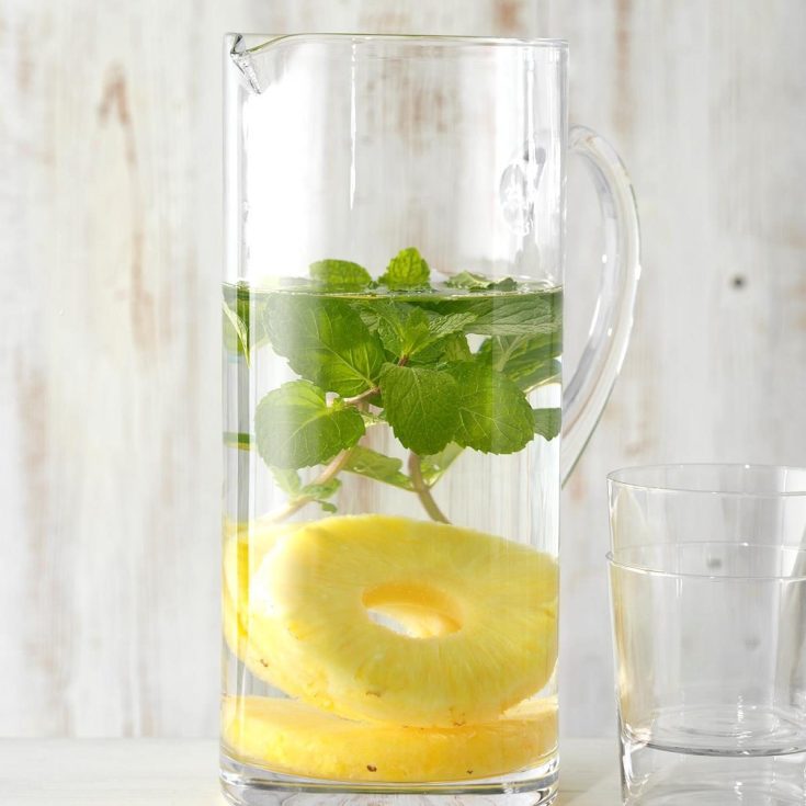 Image for Pineapple and Mint Infused Water