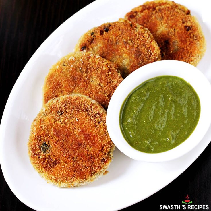 Image for Veg Cutlet Recipe (Vegetable Cutlet)