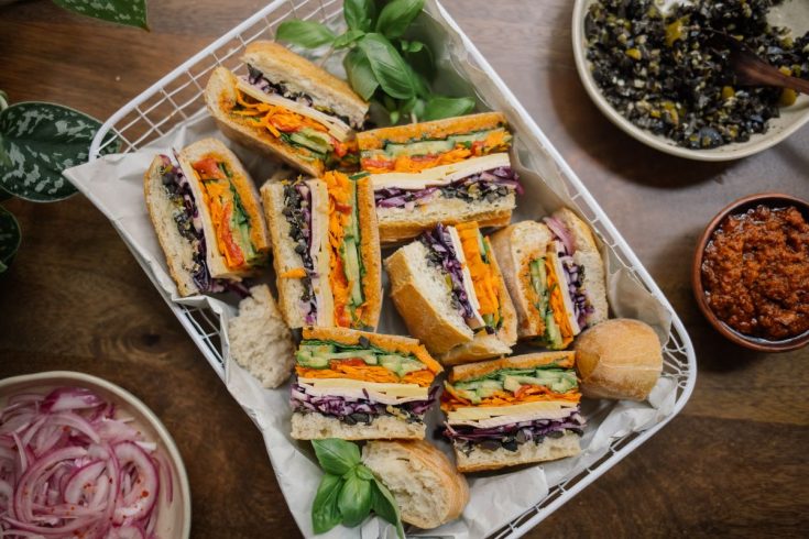 Image for Classic Veggie Picnic Sandwich