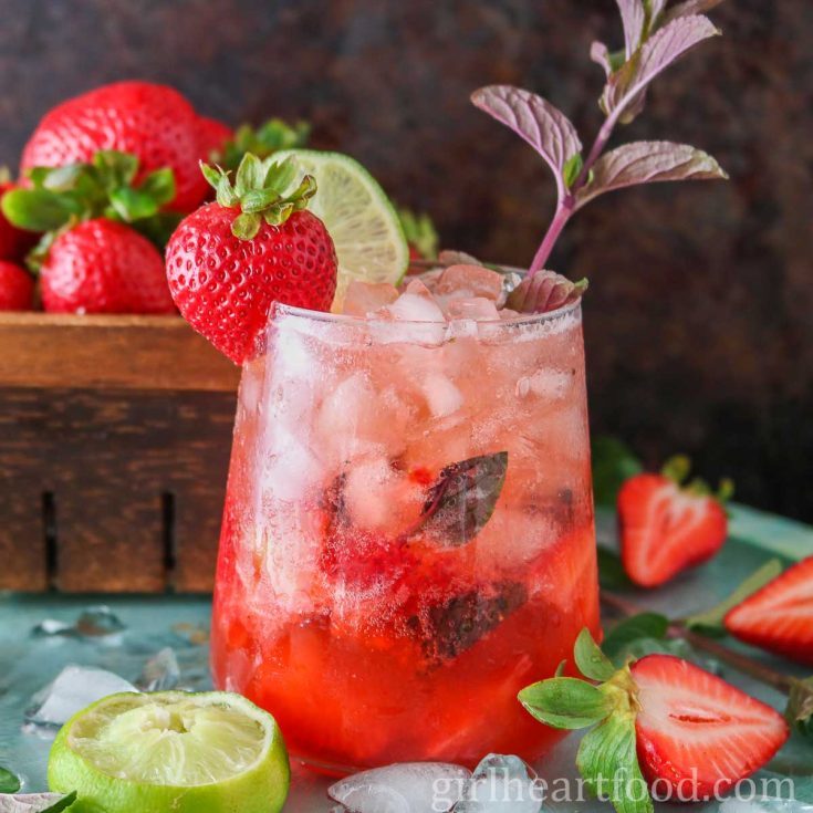 Image for Strawberry Mocktail Recipe