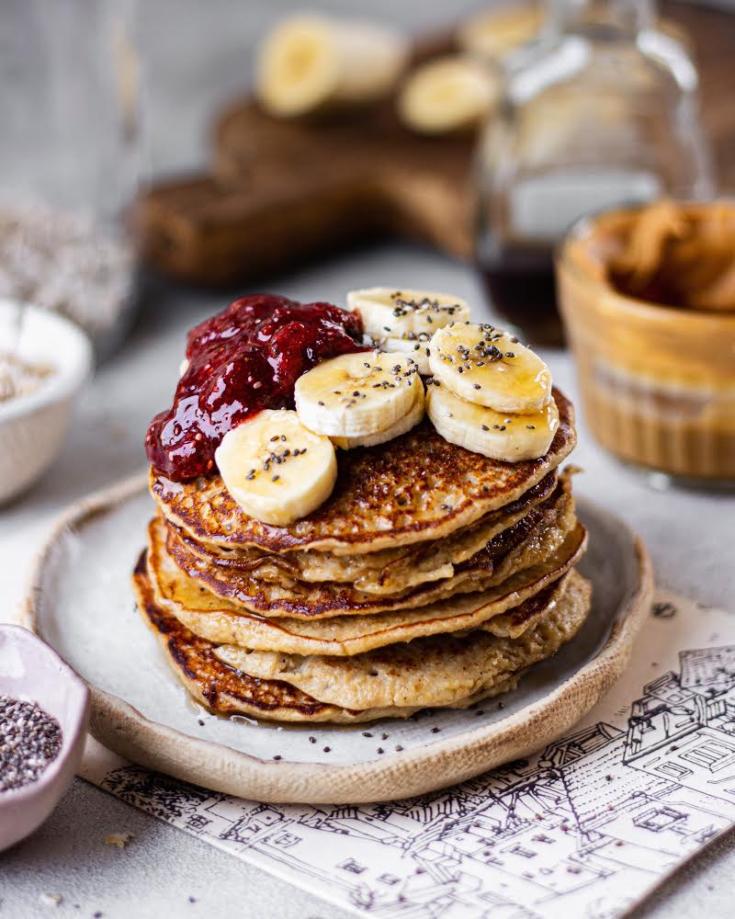 Image for Oats and Banana Pancakes- No sugar!