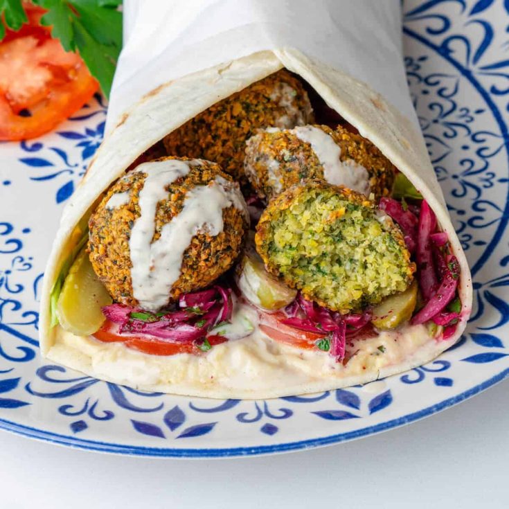 Image for Falafel Wrap