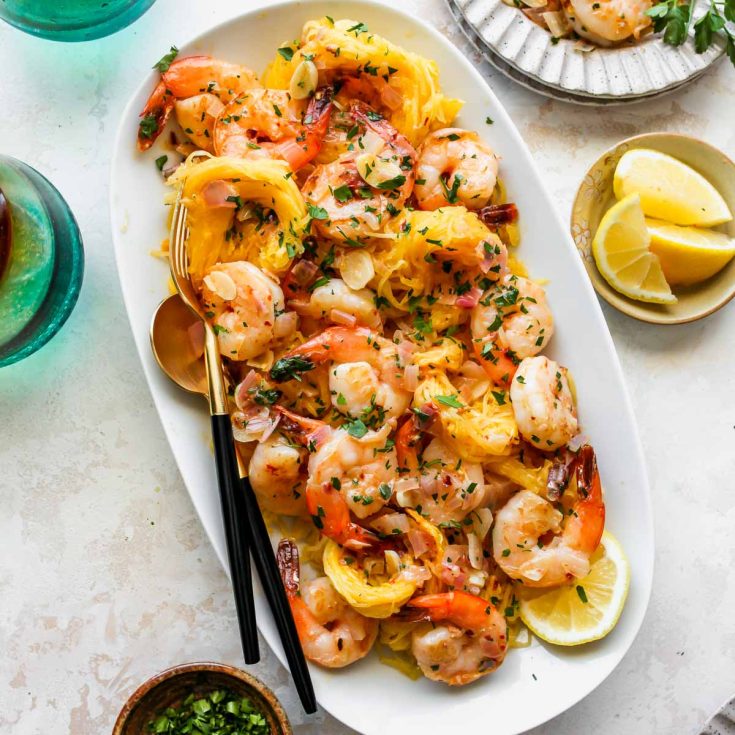 Image for Shrimp Scampi Spaghetti Squash