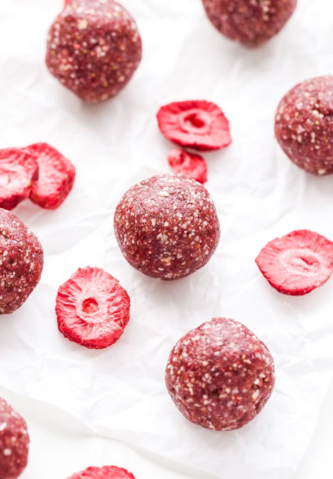 Image for Strawberry Almond Energy Bites