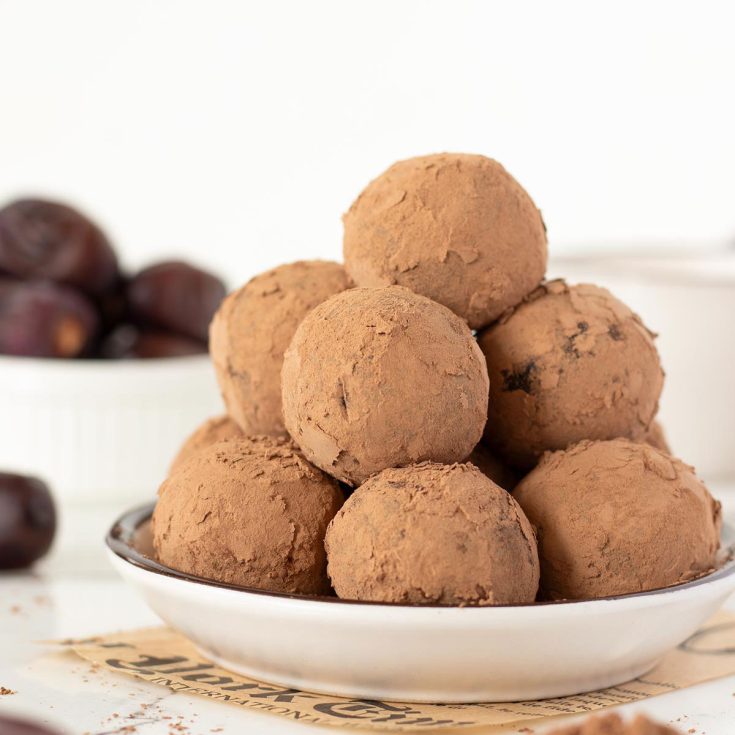 Image for Chocolate Peanut Butter Date Balls (No Oats)