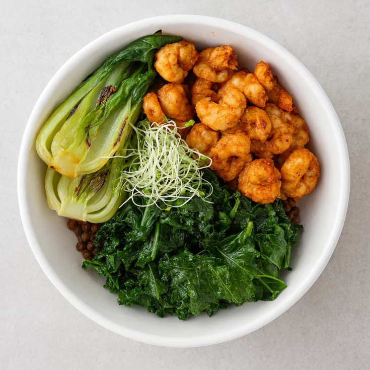 Image for High Fiber Shrimp & Lentil Bowl