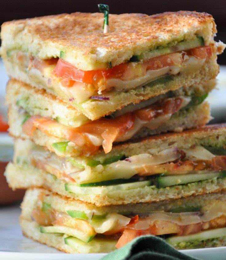 Image for Veg Grilled Cheese Sandwich