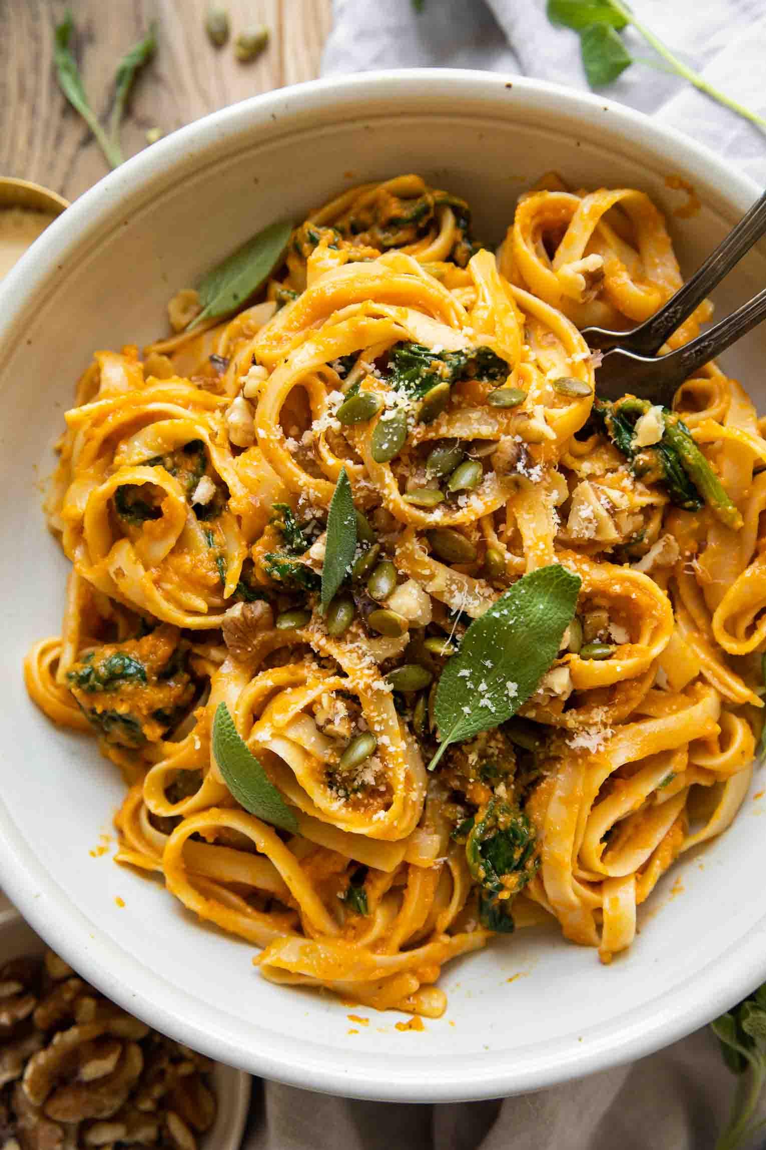 Creamy Pumpkin Pasta Recipe