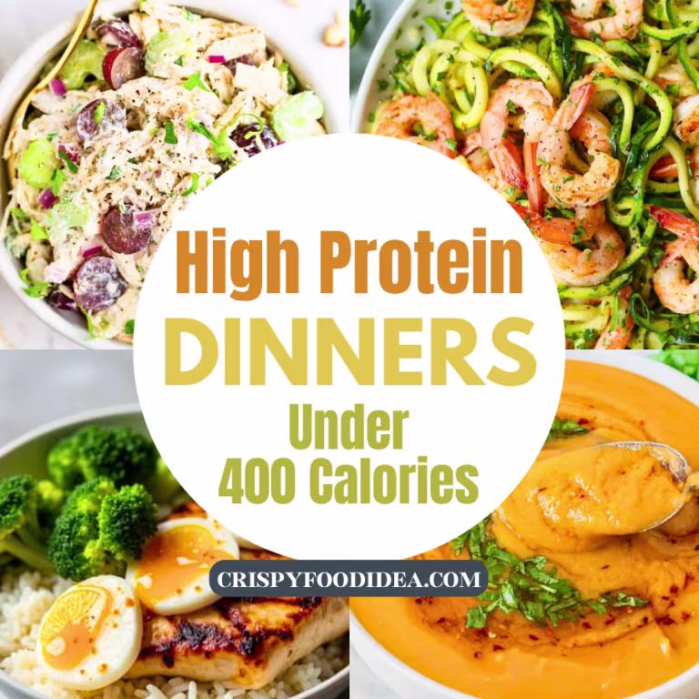 Quick High Protein Dinners Under 400 Calories
