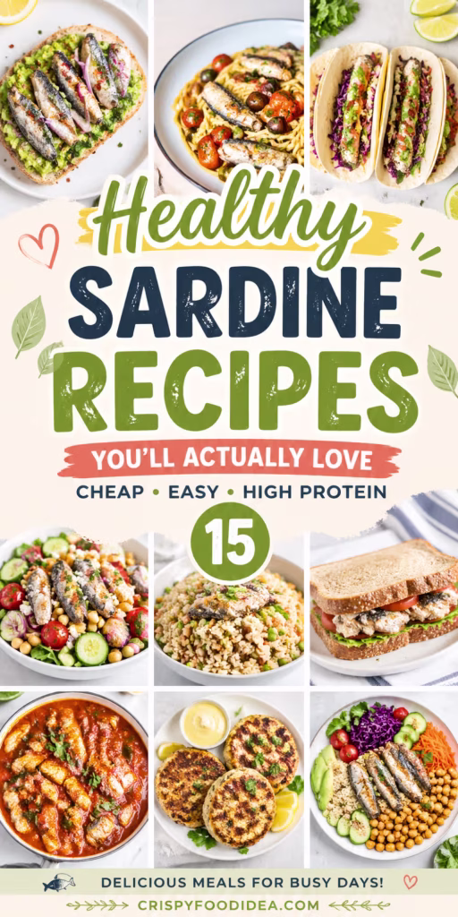 Healthy Sardine Recipes You’ll Actually Love | High Protein Sardine Meals