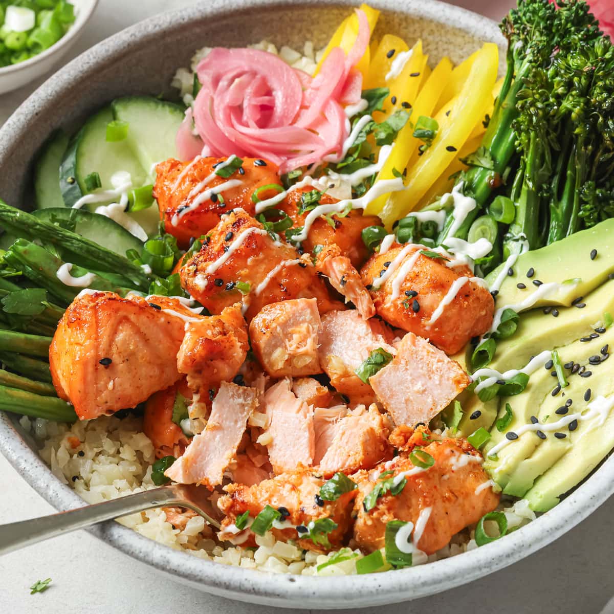 Image for Salmon Bowls (Keto)
