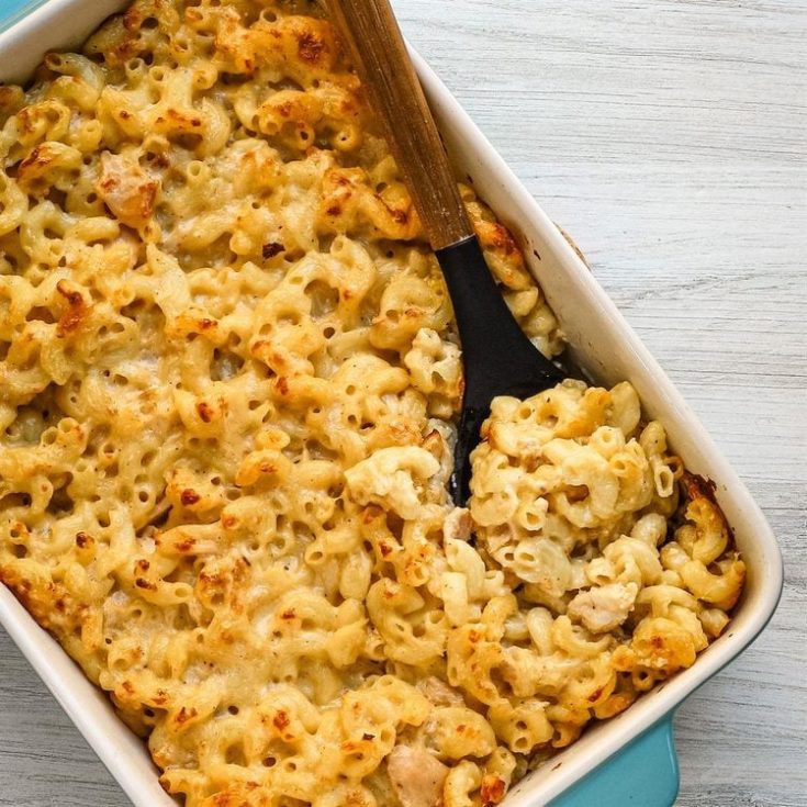 Tuna Mac and Cheese Bake