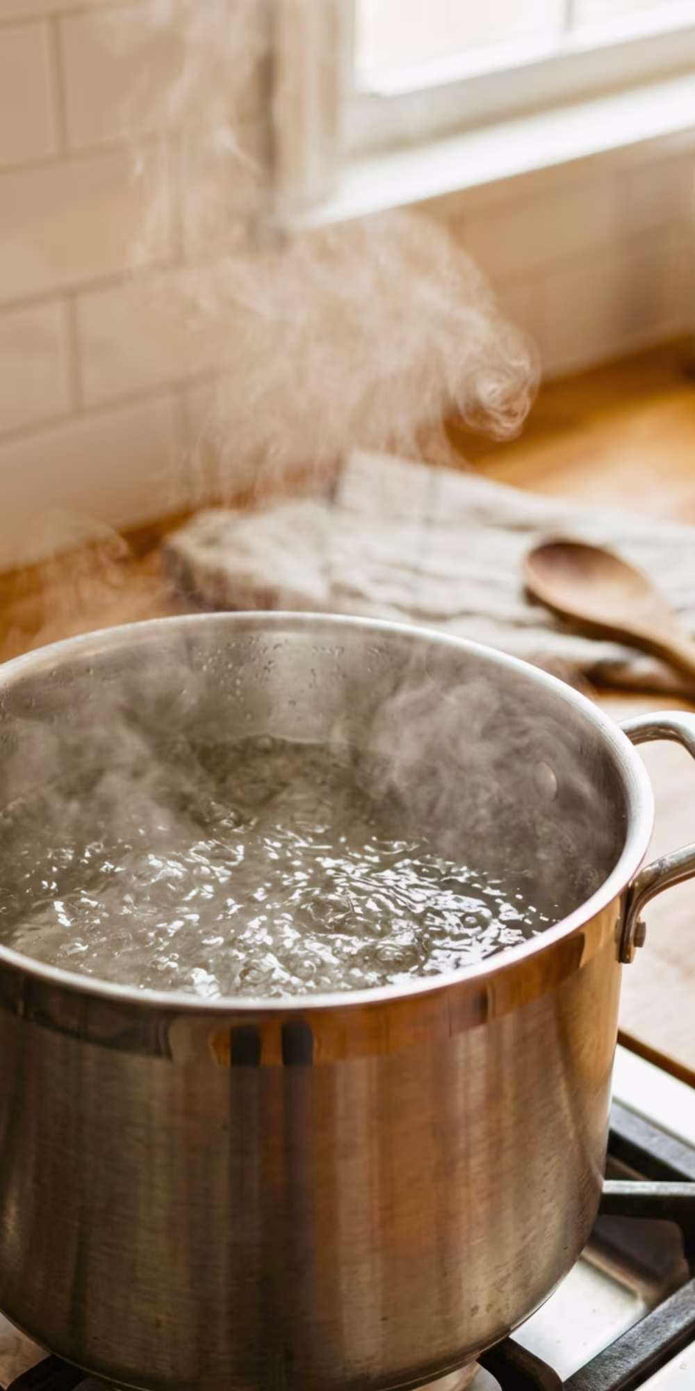 how to boil pasta water properly