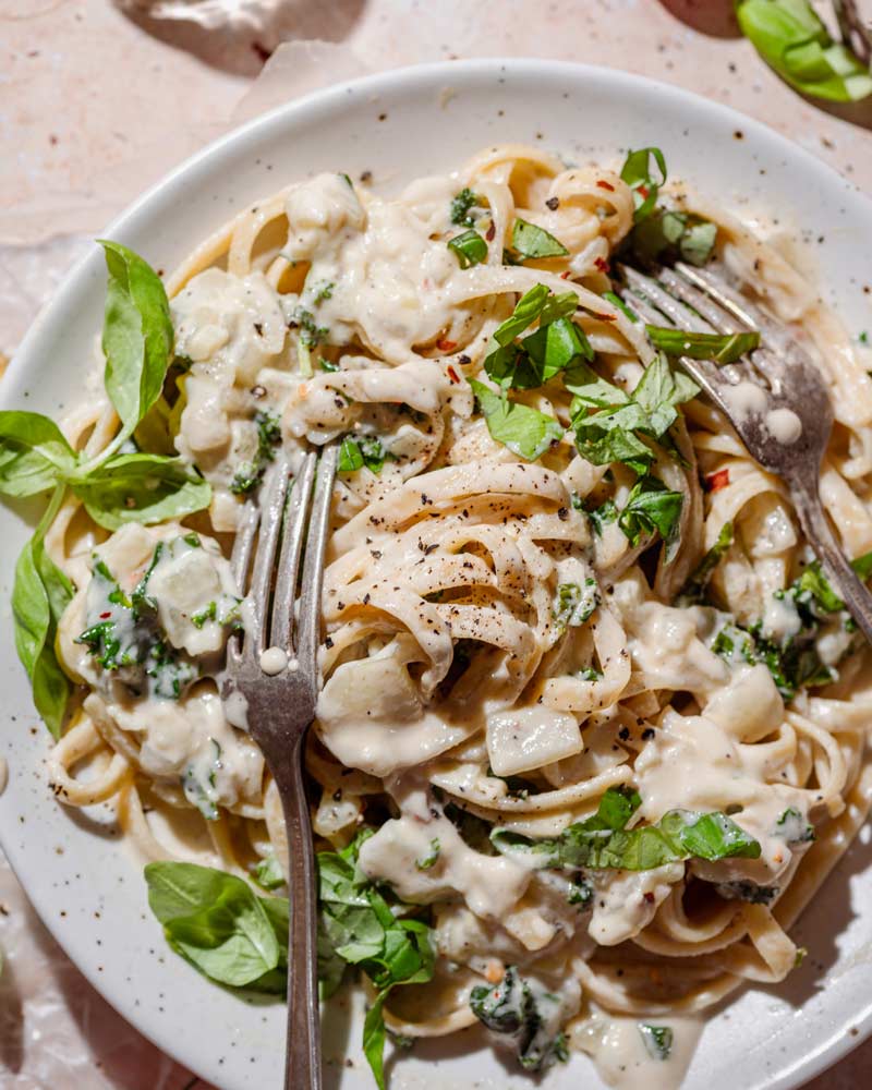 Image for Vegan Cashew Cream Pasta