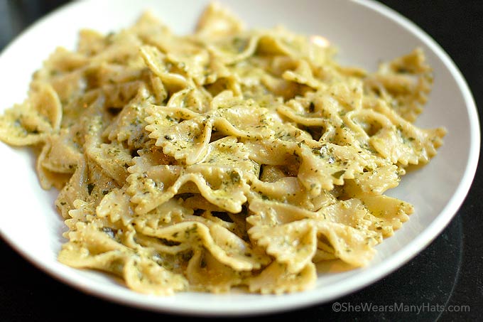 Image for Creamy Pesto Pasta Recipe
