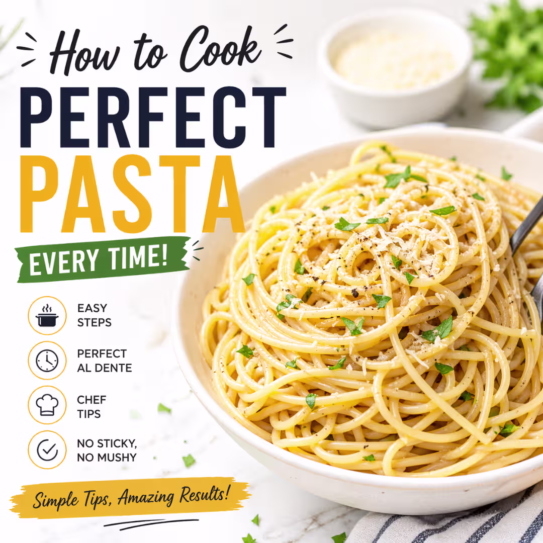 how to cook pasta perfectly