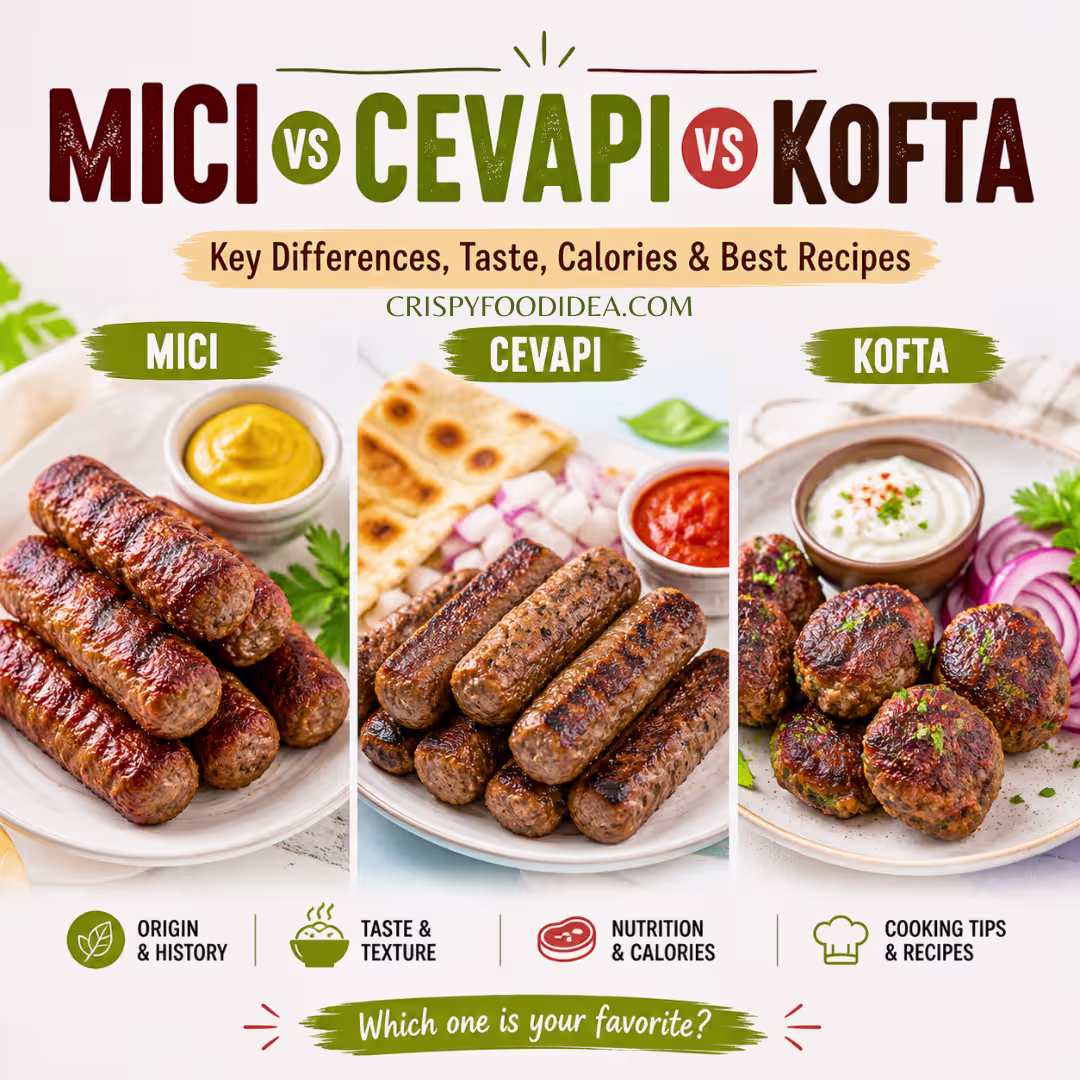 mici vs cevapi vs kofta