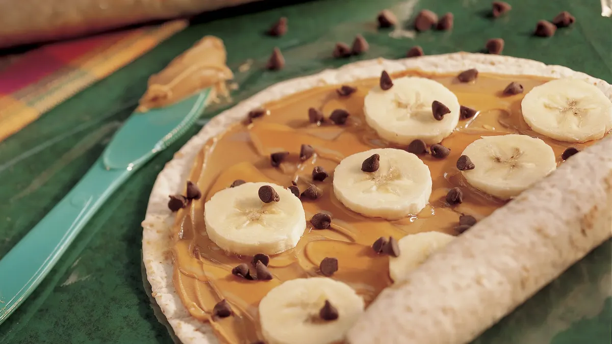 Image for Peanut Butter and Banana Wraps