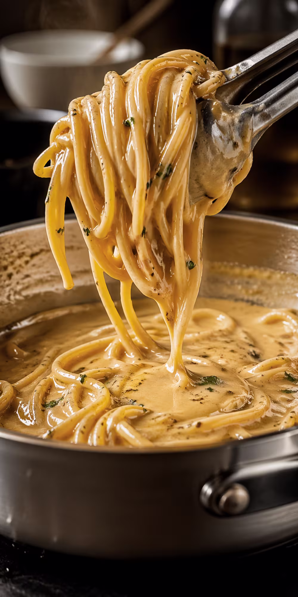 pasta sauce emulsification glossy texture