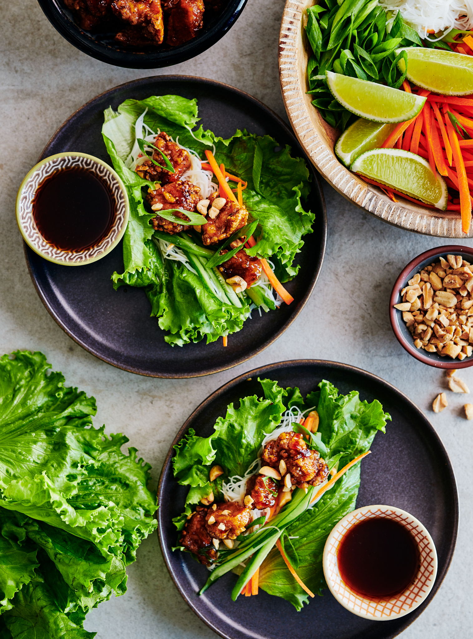 Image for Air Fryer Lettuce Wraps (≈170 Calories)