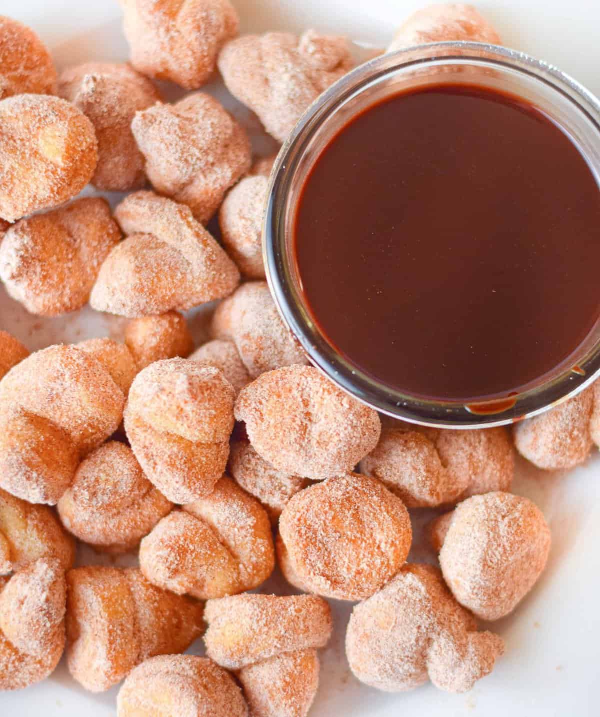 Air Fryer Churro Bites
