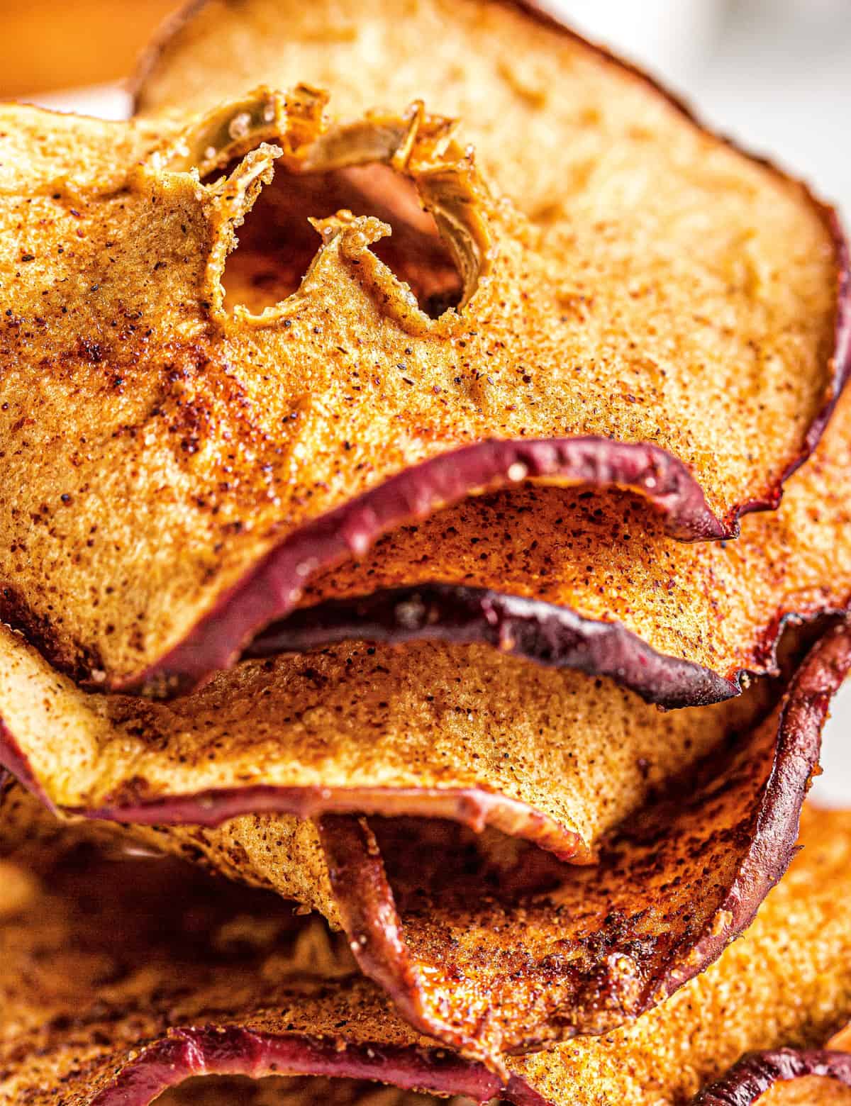 Image for Air Fryer Cinnamon Apple Chips