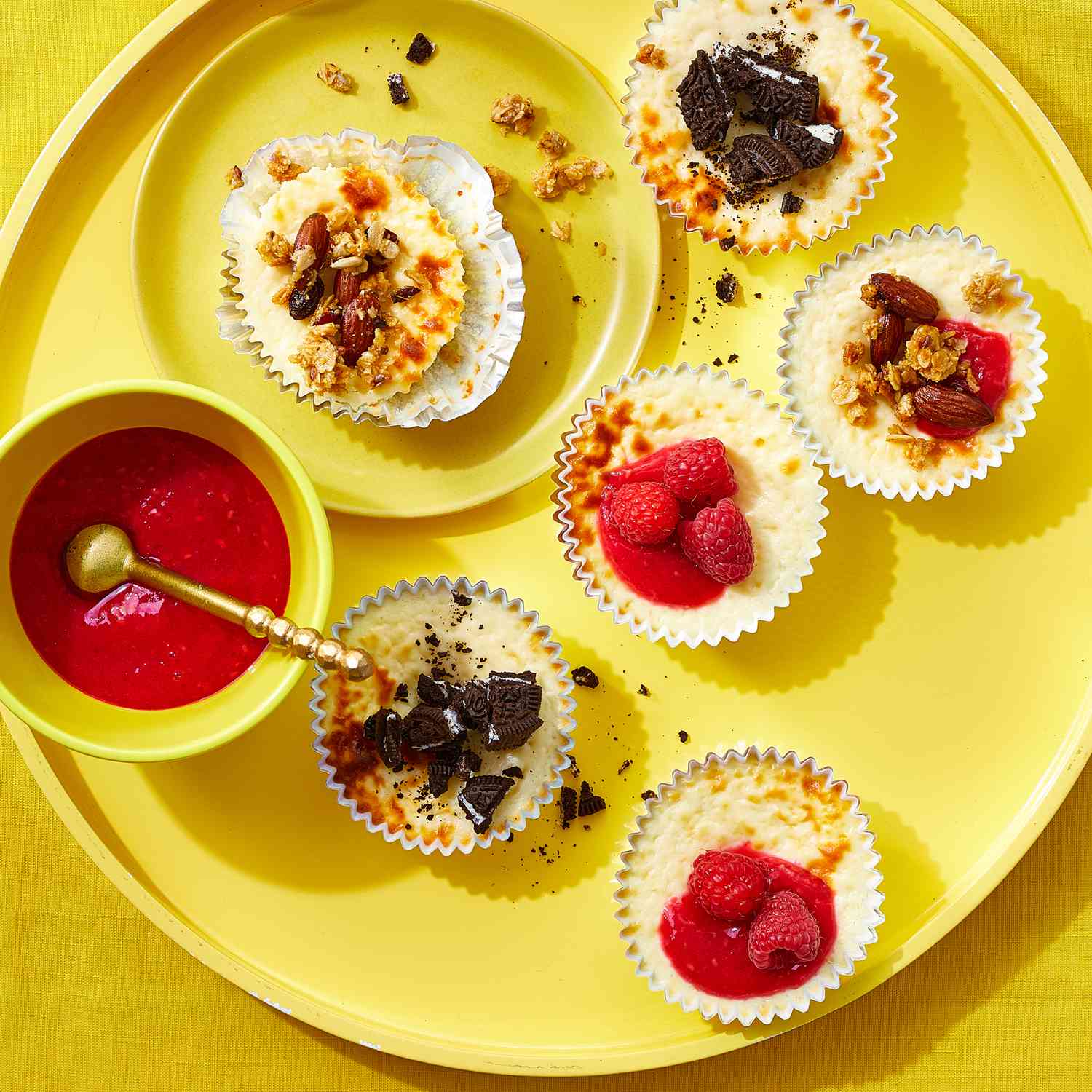 Image for Air-Fryer Mini Cheesecakes
