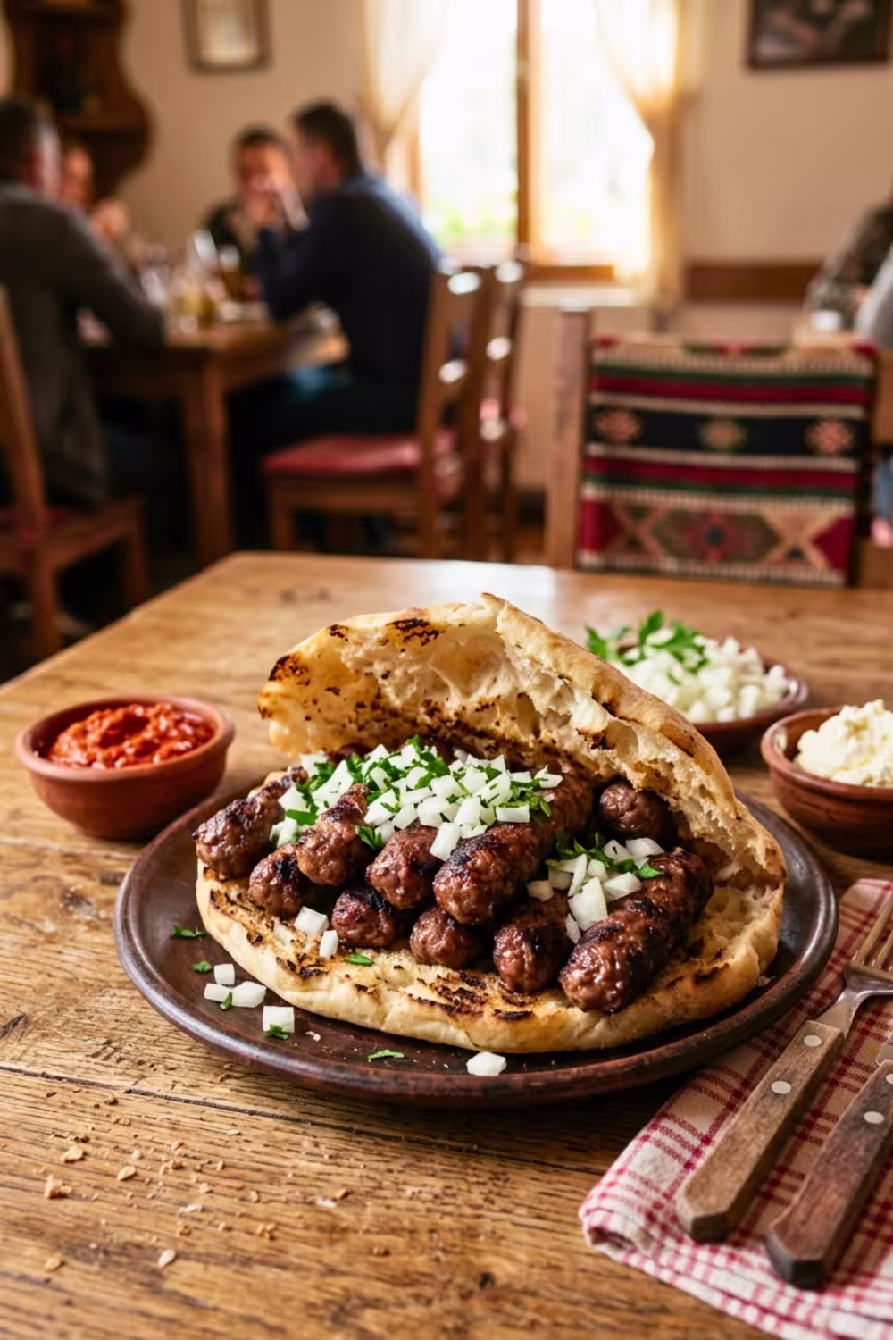 Cevapi Balkan grilled meat