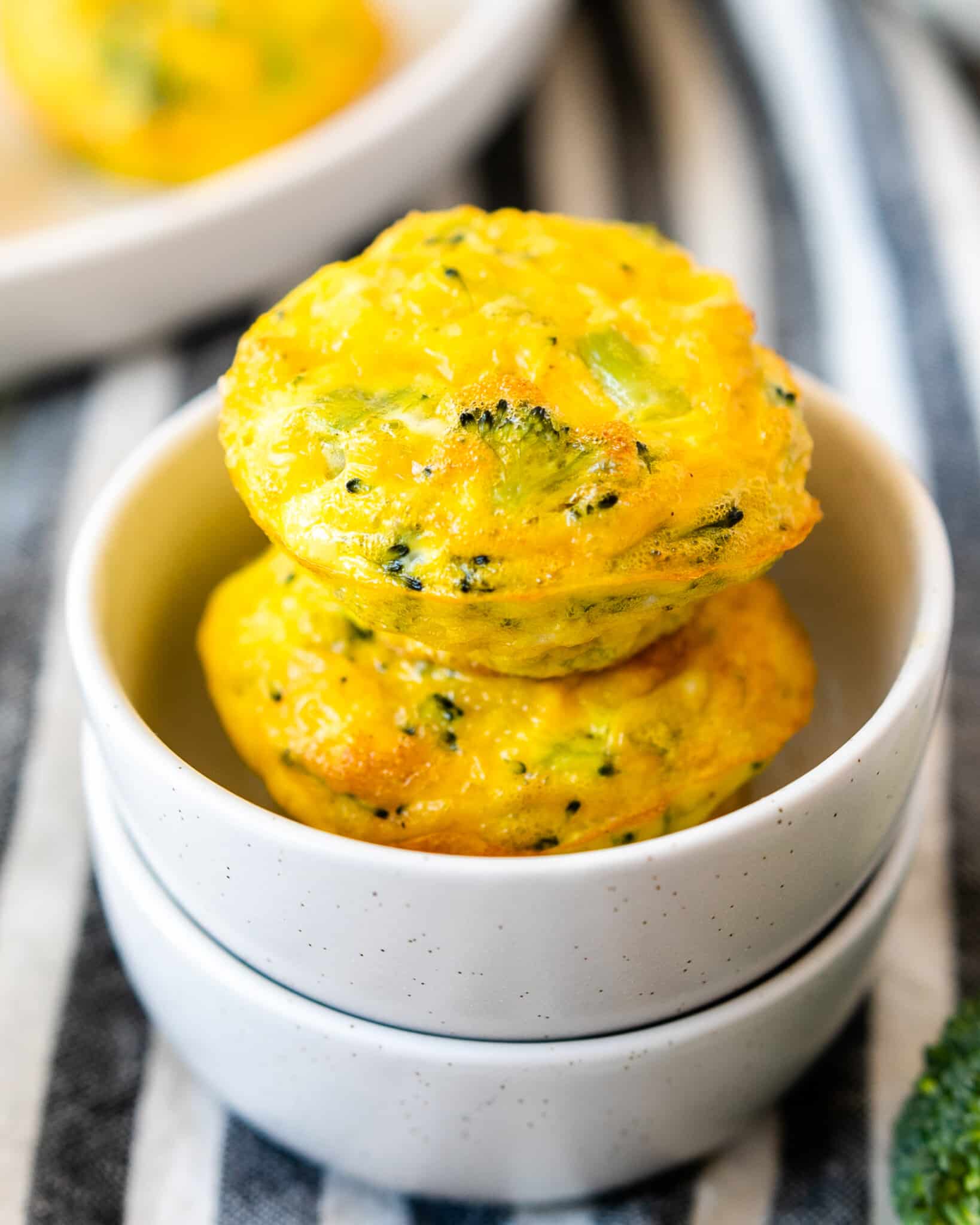 Image for Easy Cheddar Broccoli Egg Muffins for Baby (3 Ingredients!)