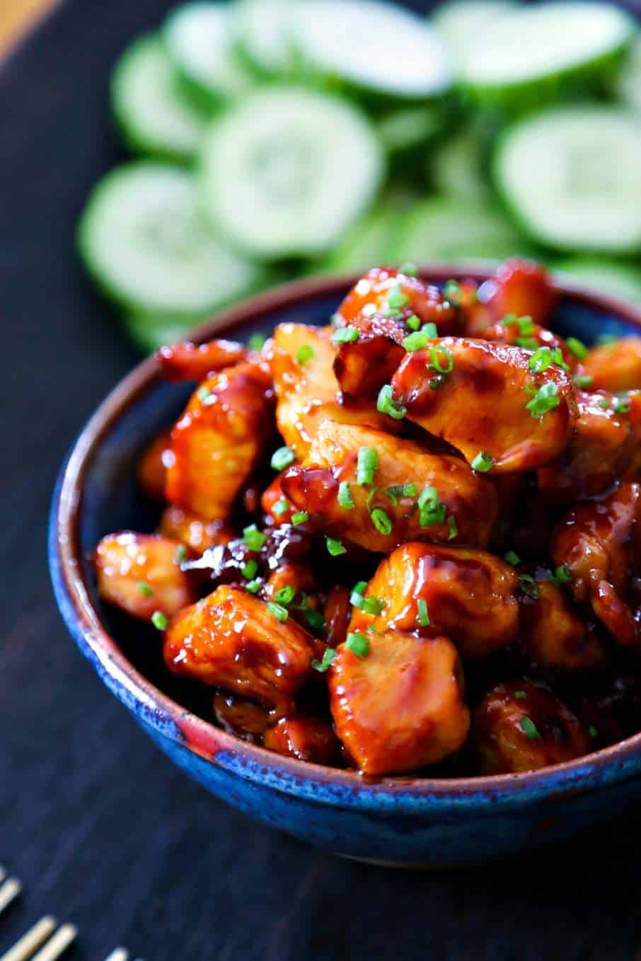 Image for Honey Sriracha Glazed Chicken Bites