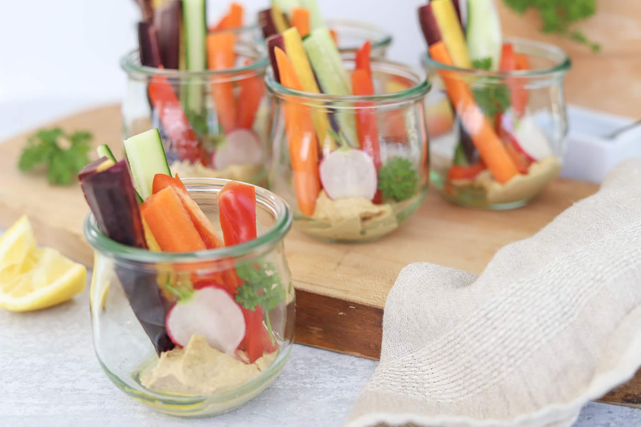 Image for Hummus and Veggie Cups
