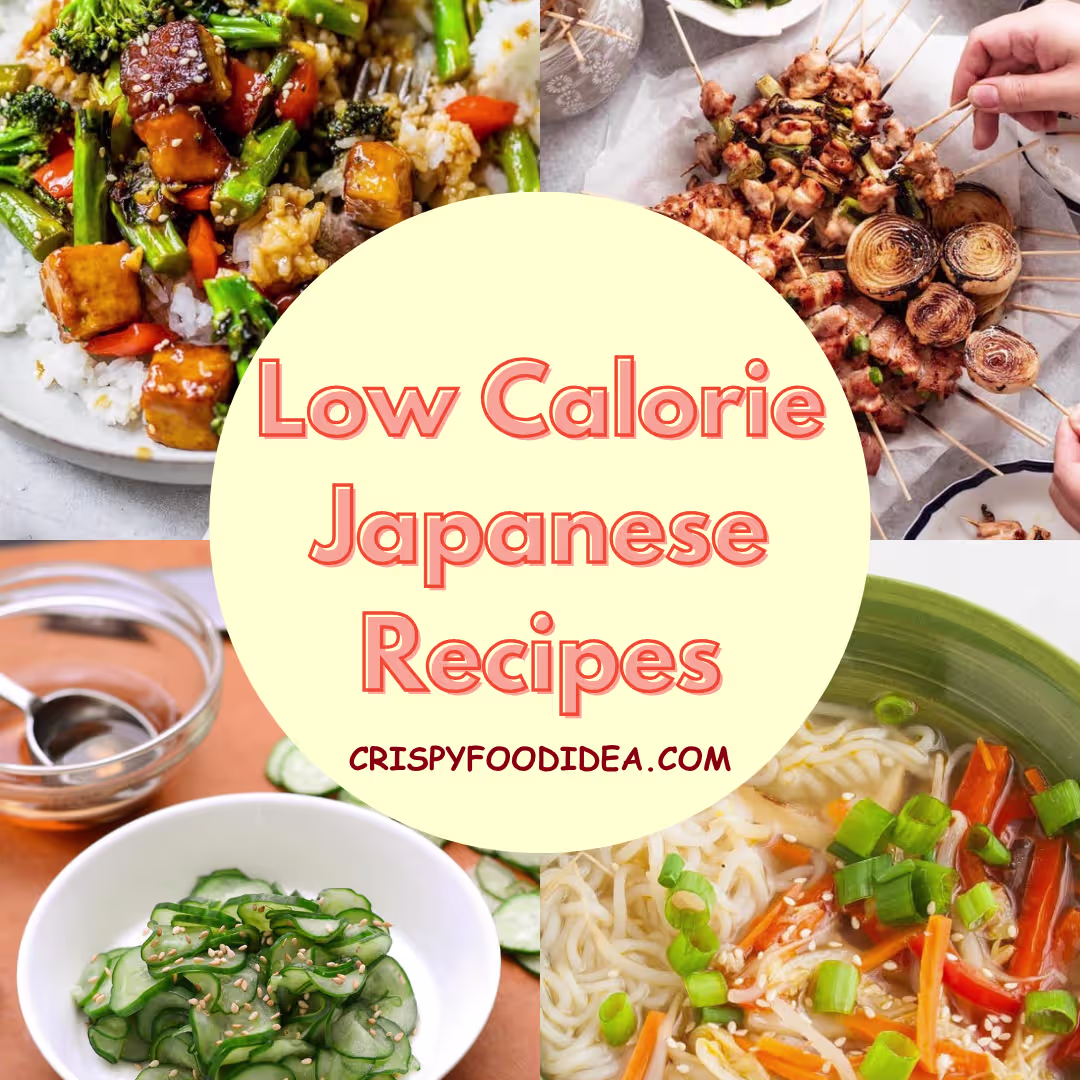 Low Calorie Japanese Recipes