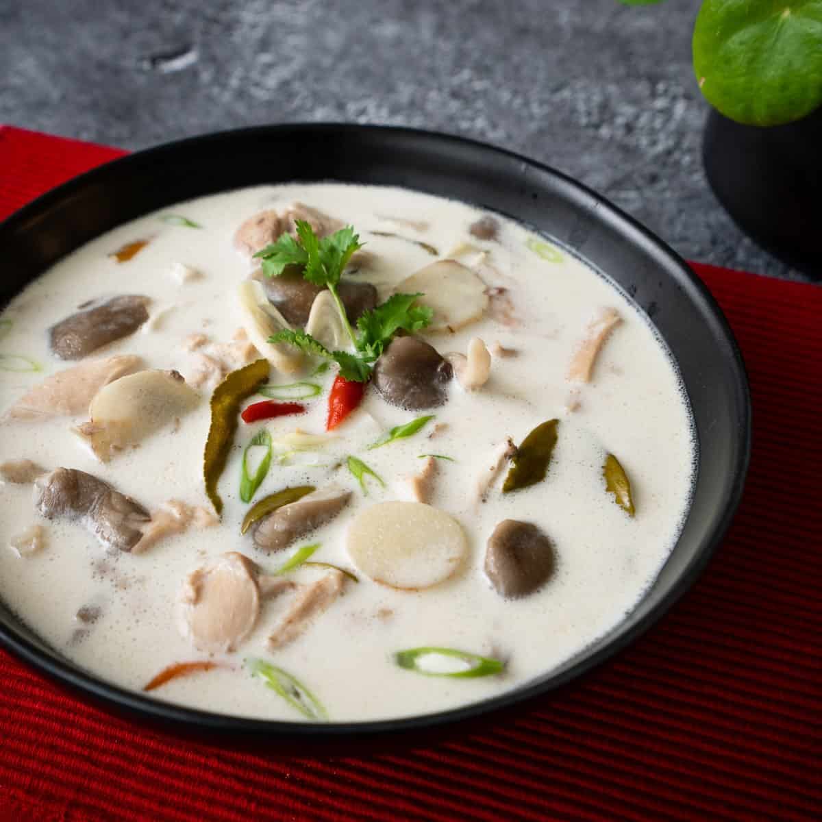 Image for Authentic Tom Kha Gai (Thai coconut chicken soup)