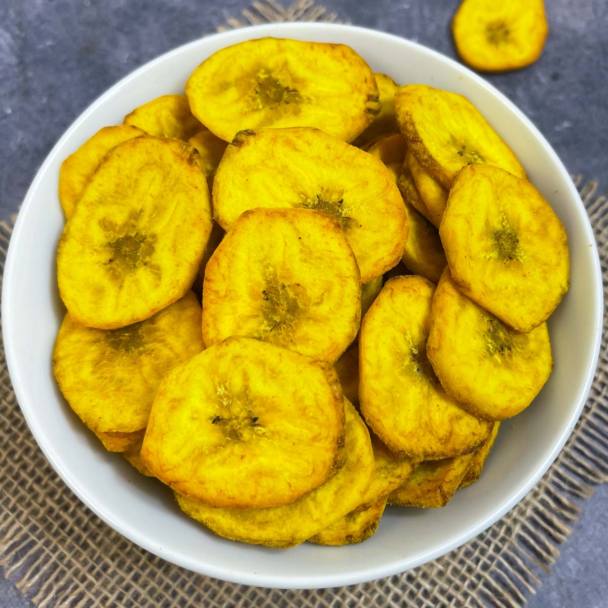 Image for Air Fryer Banana Chips (Plantain Chips)